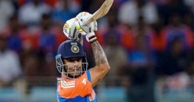 सूर्यकुमार के टी20 में 150 छक्के पूरे