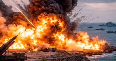 अमेरिकी सेना ने होर्मुज़ जलडमरूमध्य के निकट ईरानी मिसाइल ठिकानों पर बमबारी की